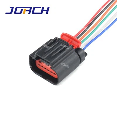 6-nastainen naarasliitin, sovituspäätteet, peräliitoksen neulanpitimen osat H Automaattinen johdinsarjan liitin DJ7065YB-1.2-21